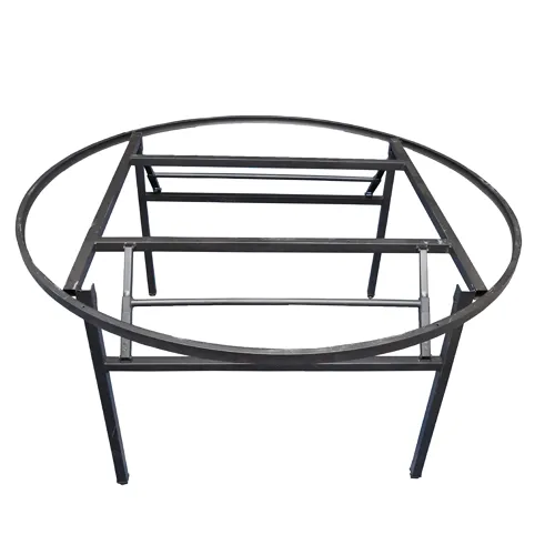 10 Seater Round Folding Wooden Table