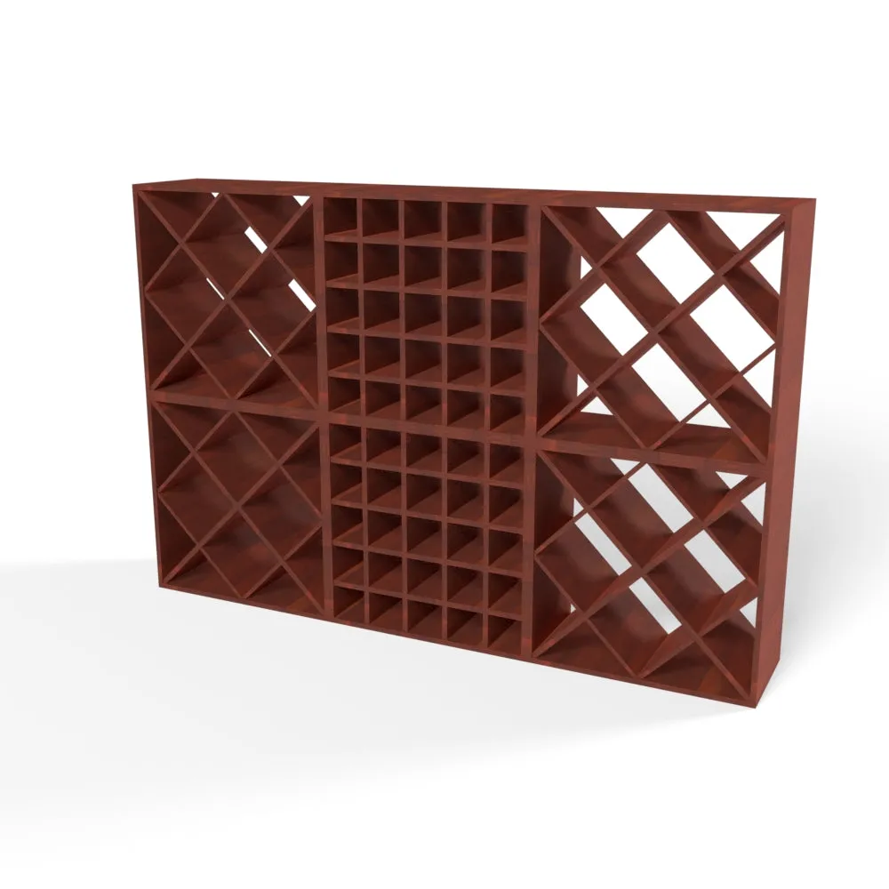 170 Bottles Diamond Wine Rack Set