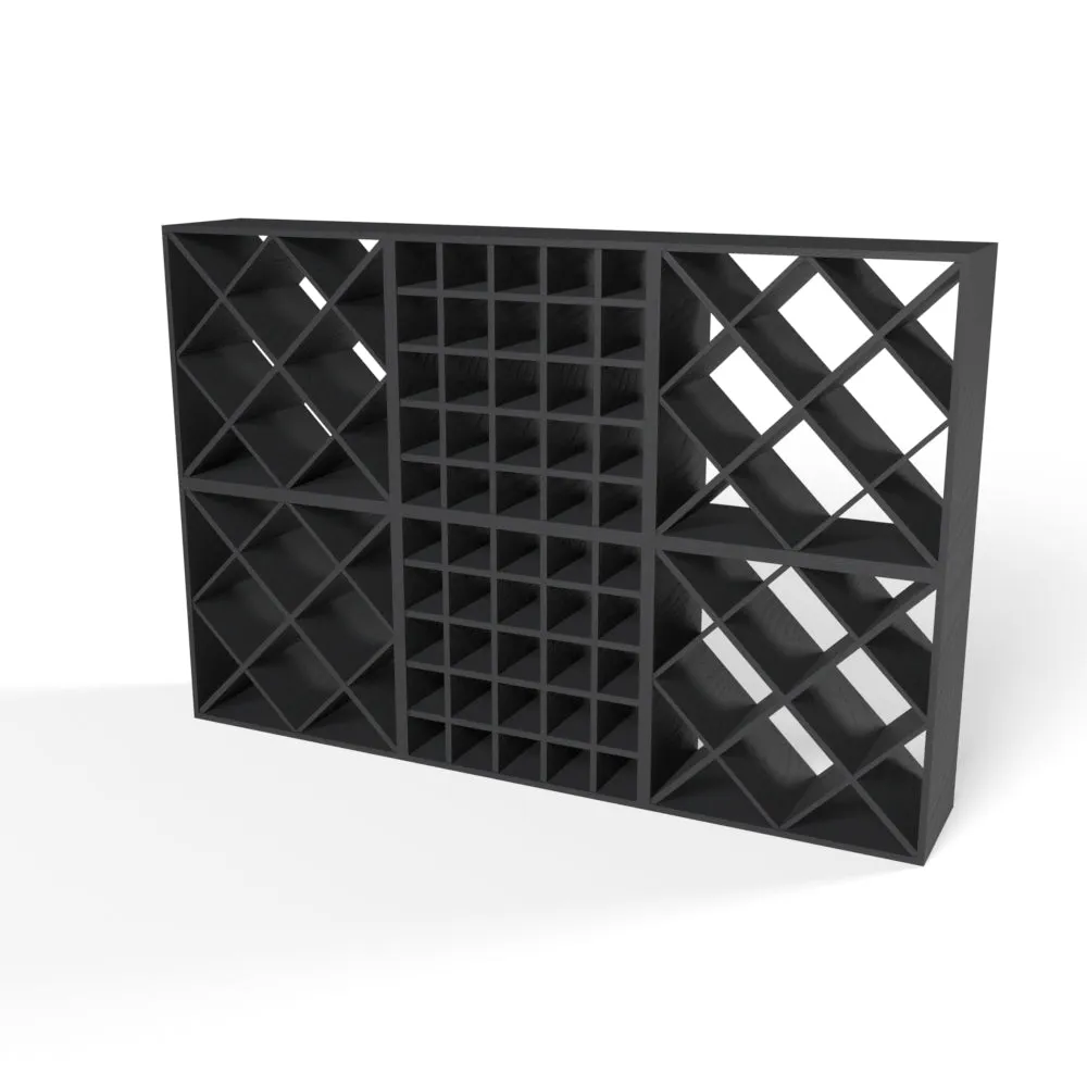 170 Bottles Diamond Wine Rack Set