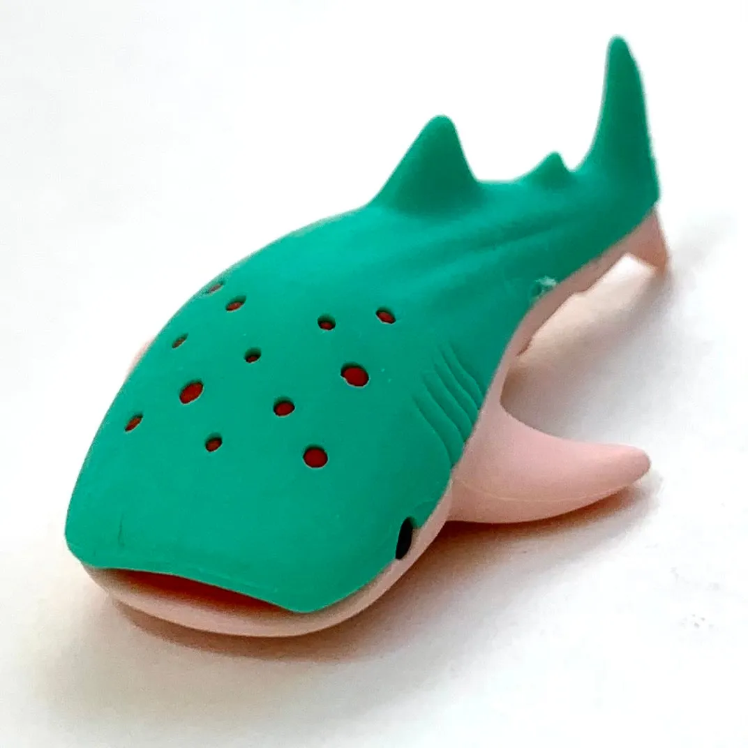 38456 Iwako Colorz Whale Sharks-12 sets of 5 Erasers