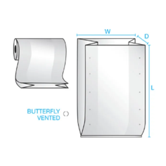 62" x 15" x 95" x 4 mil Queen Clear Eco-Manufactured Plastic Pillow-Top Mattress Bags with Vents (Roll of 35)