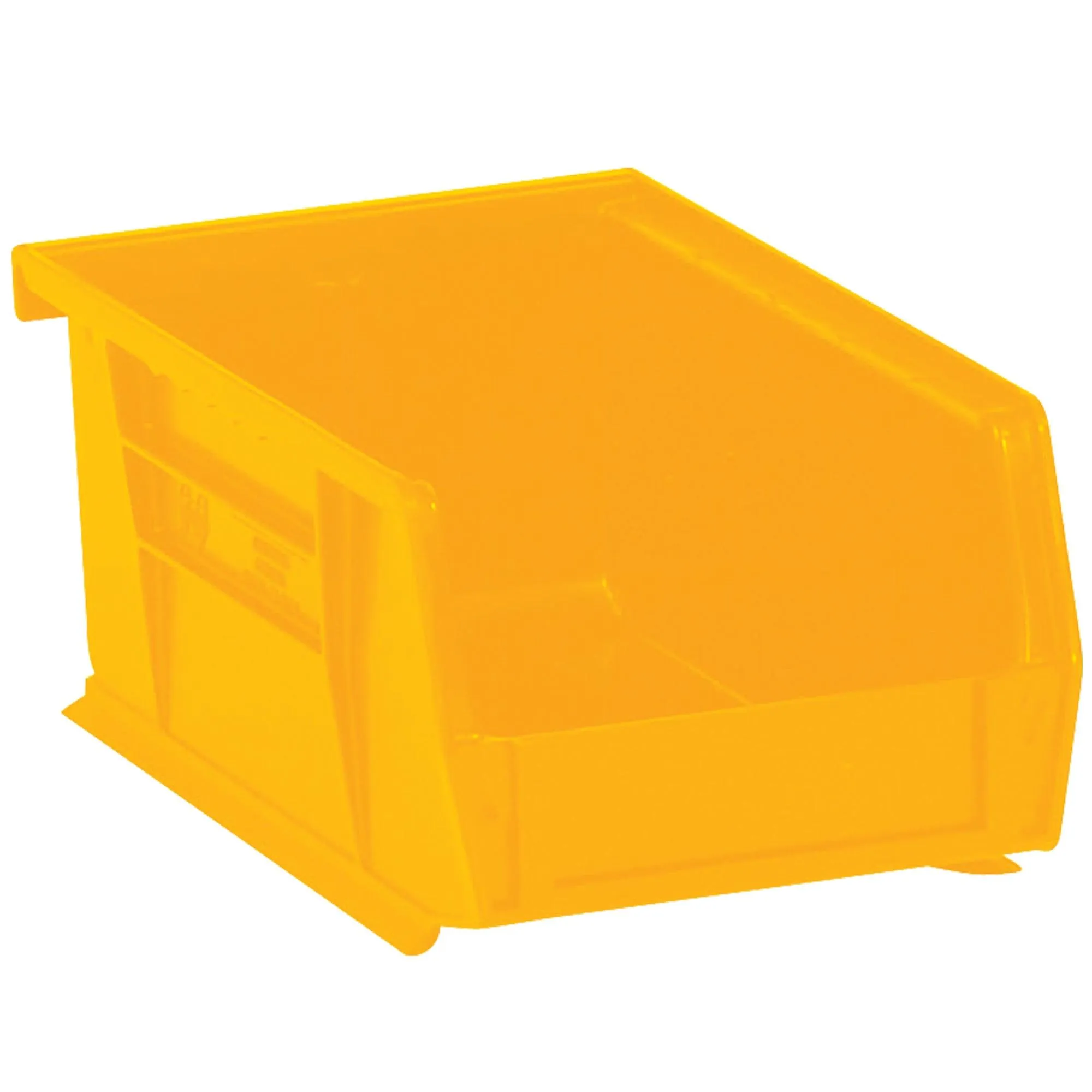 9 1/4 x 6 x 5" Yellow Plastic Stack & Hang Bin Boxes