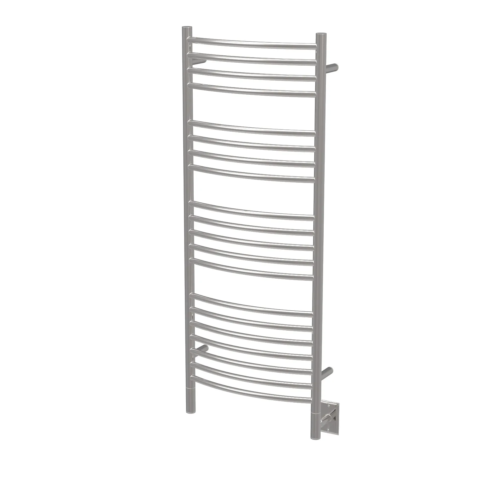 Amba Jeeves Model D Curved 20 Bar Hardwired Towel Warmer