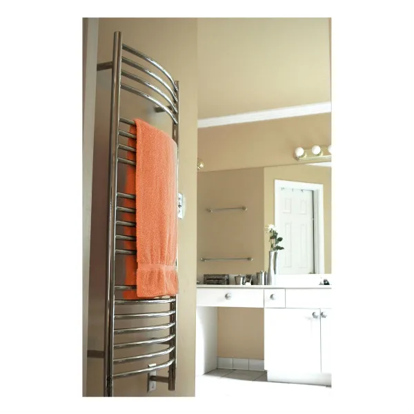 Amba Jeeves Model D Curved 20 Bar Hardwired Towel Warmer