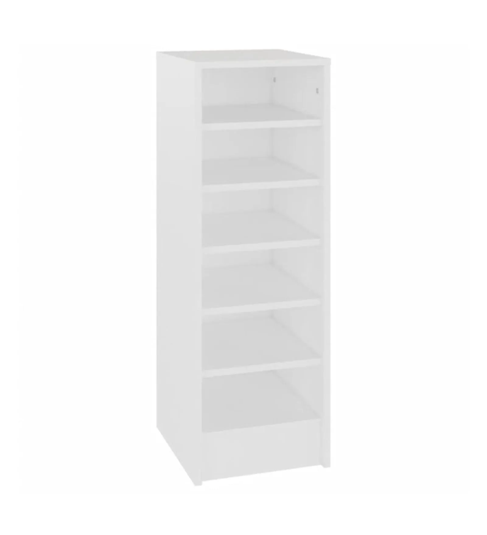Arya Shoe Rack in Frosty White Finish