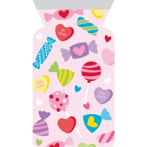 Bulk Valentine Treats Cello Bag with Zipper (144 per Case)