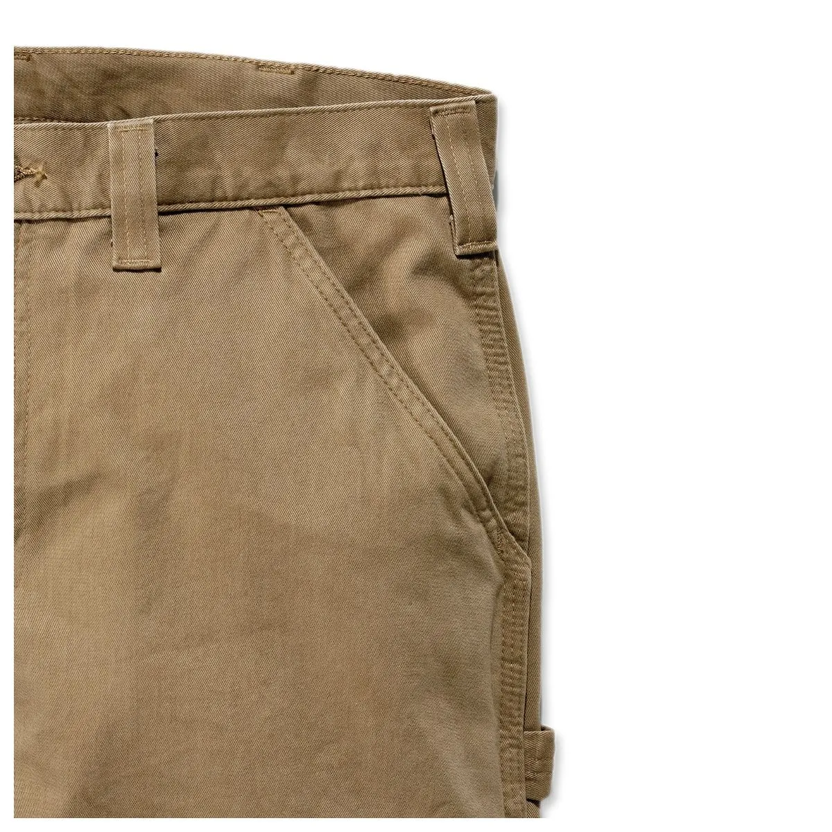 Carhartt&#x20;B324&#x20;Washed&#x20;Twill&#x20;Dungaree&#x20;-&#x20;Dark&#x20;Khaki
