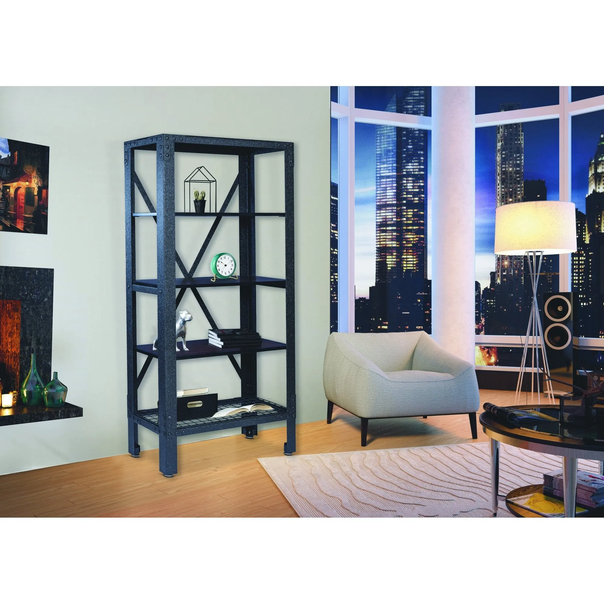 Duramax Industrial Metal and Wood Storage Shelving