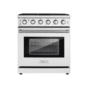 Empava 30GR10 30 In. Pro-Style Slide-in Single Oven Gas Range