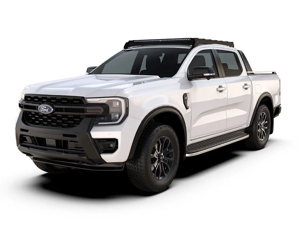 Front Runner Slimsport Roof Rack Kit - Lightbar Ready - Ford Ranger T6.2 Double Cab 2022-Current