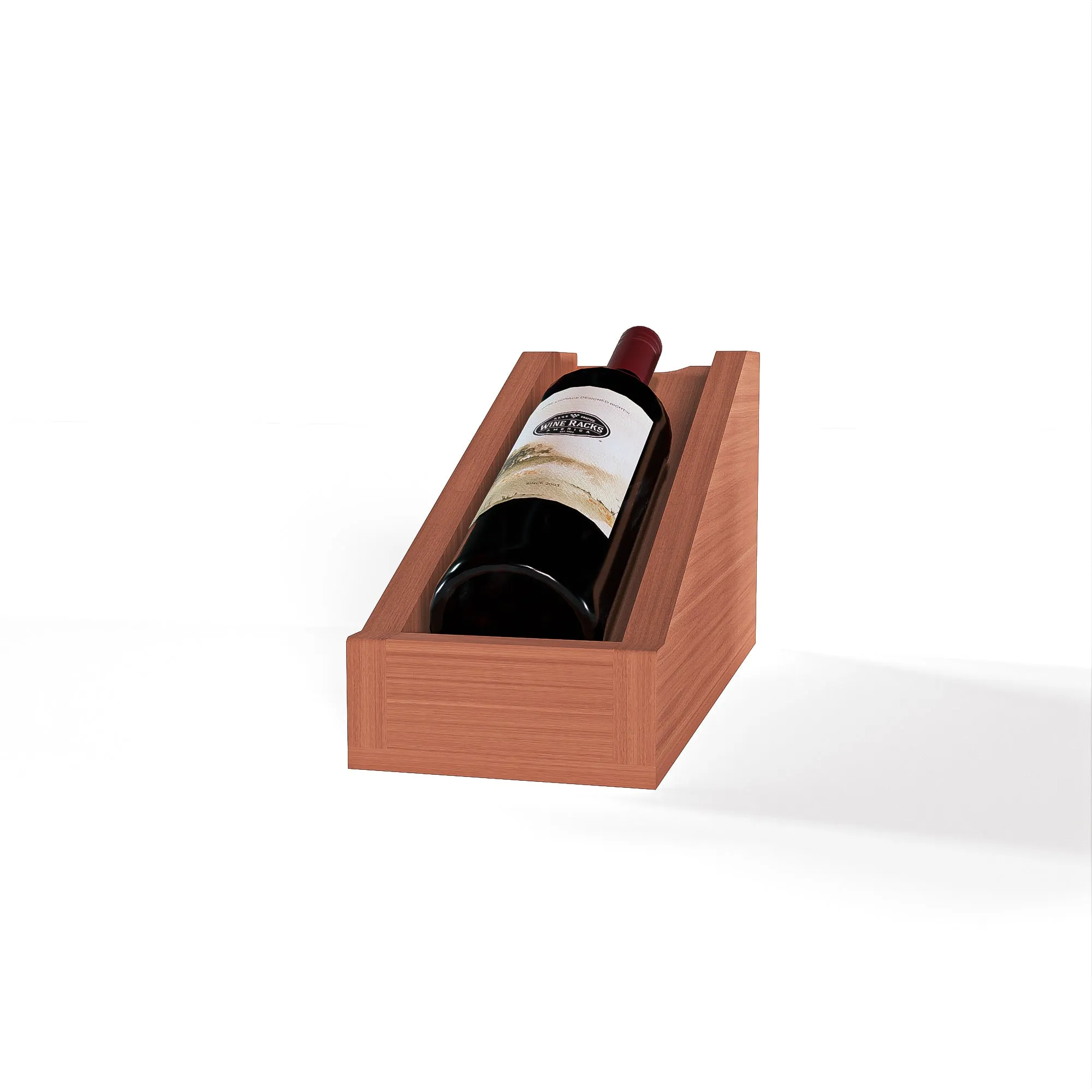 GrandCellar™ - 1 Column Full-Depth Cradle Display Top - 7"