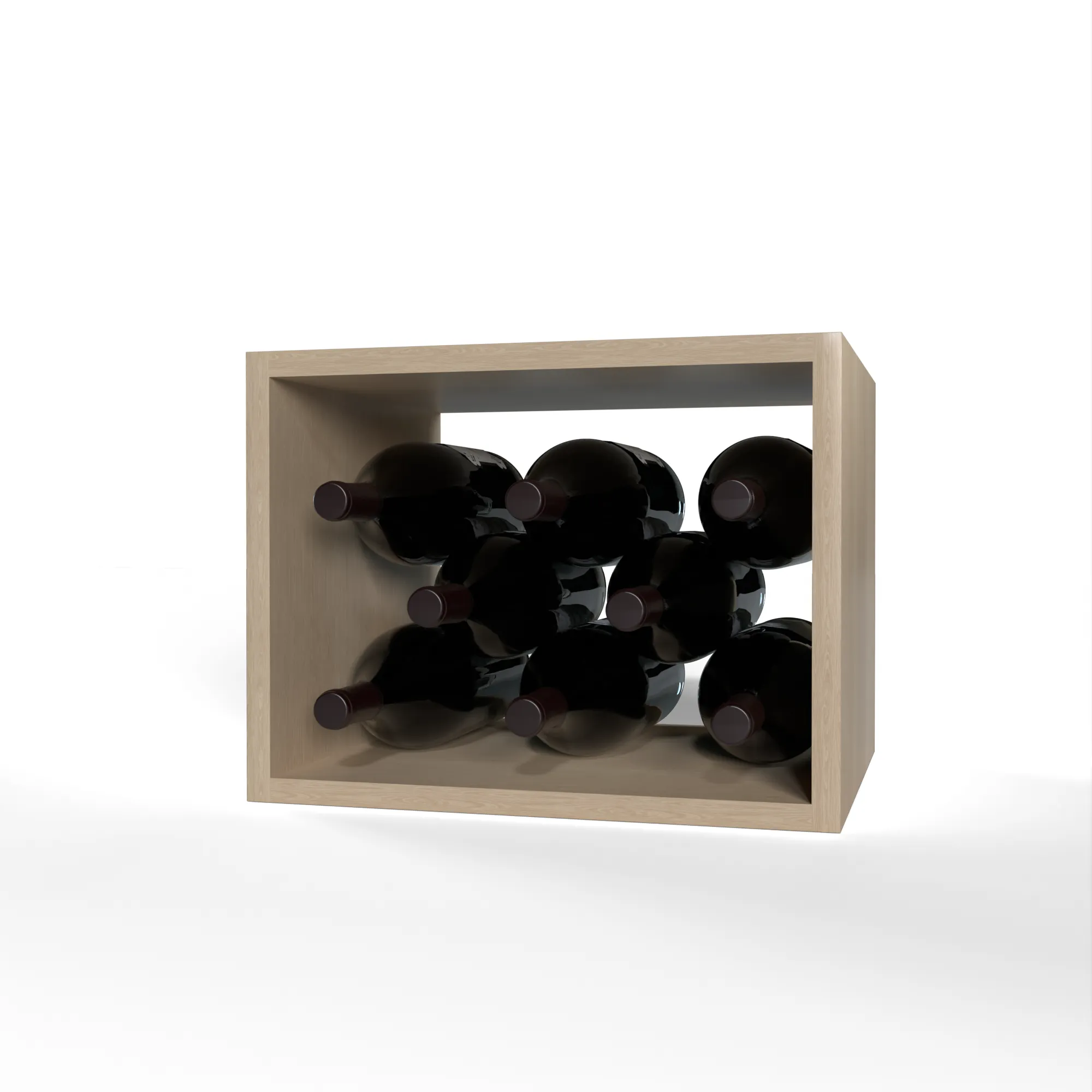 GrandCellar™ - 3 Column Full-Depth Magnum Bulk Wine Bin - 12"
