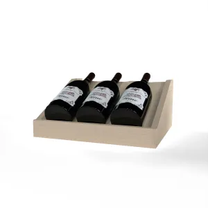 GrandCellar™ - 3 Column Full-Depth Magnum Cradle Display Top - 7"