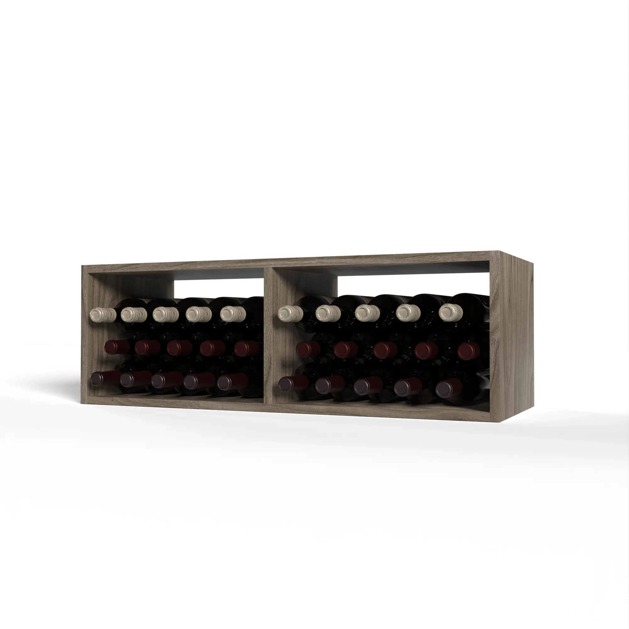 GrandCellar™ - 8 Column Full-Depth Bulk Wine Bin - 12"