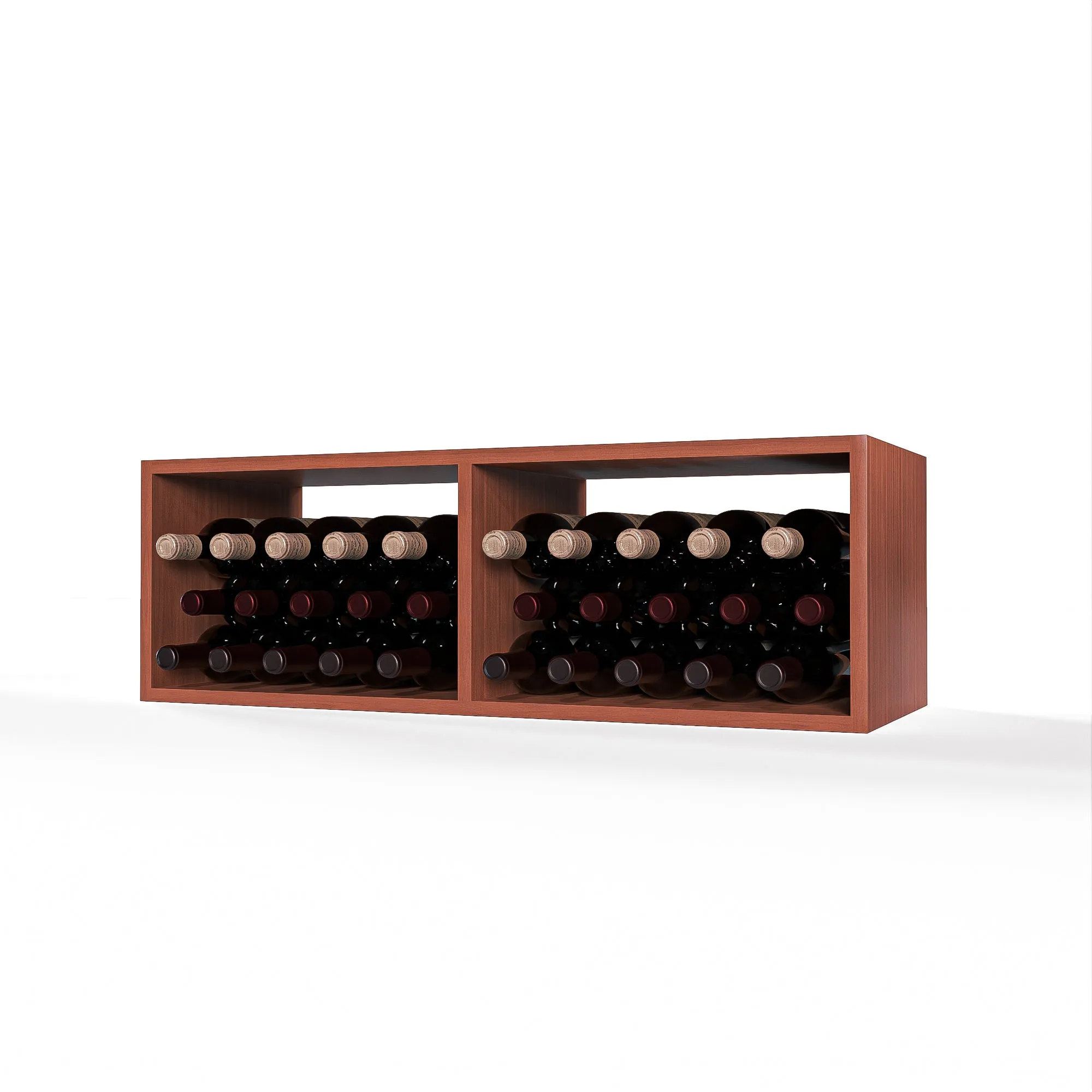 GrandCellar™ - 8 Column Full-Depth Bulk Wine Bin - 12"