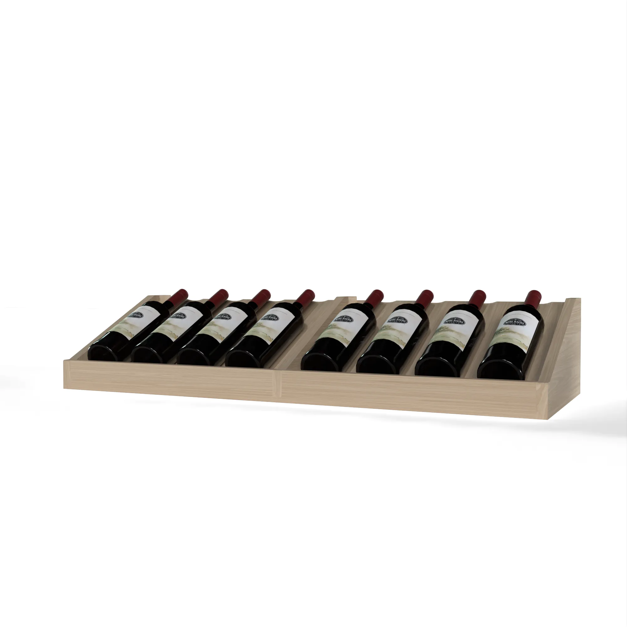 GrandCellar™ - 8 Column Full-Depth Cradle Display Top - 7"