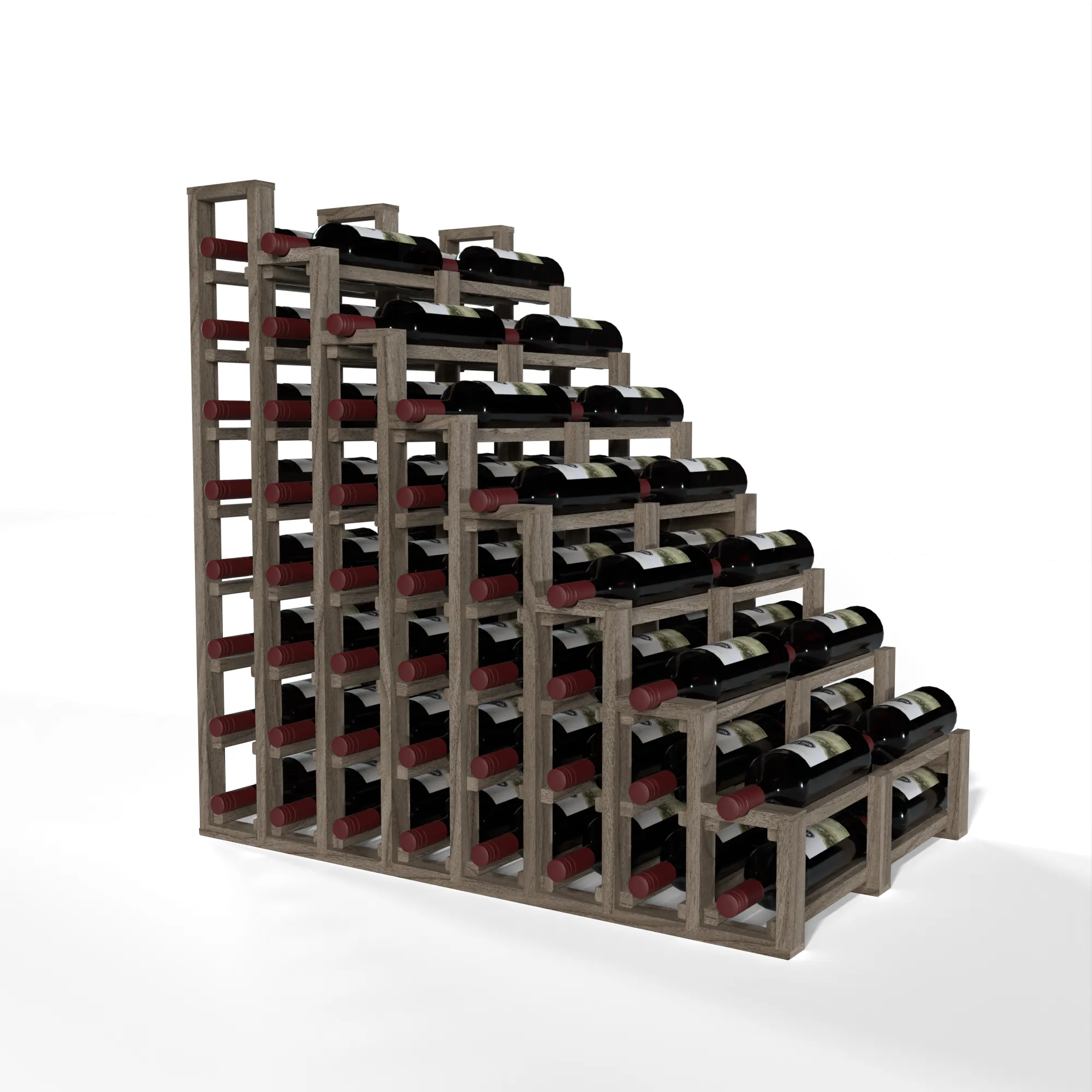 GrandCellar™ - 8 Column Full-Depth Double Deep Waterfall - 36"