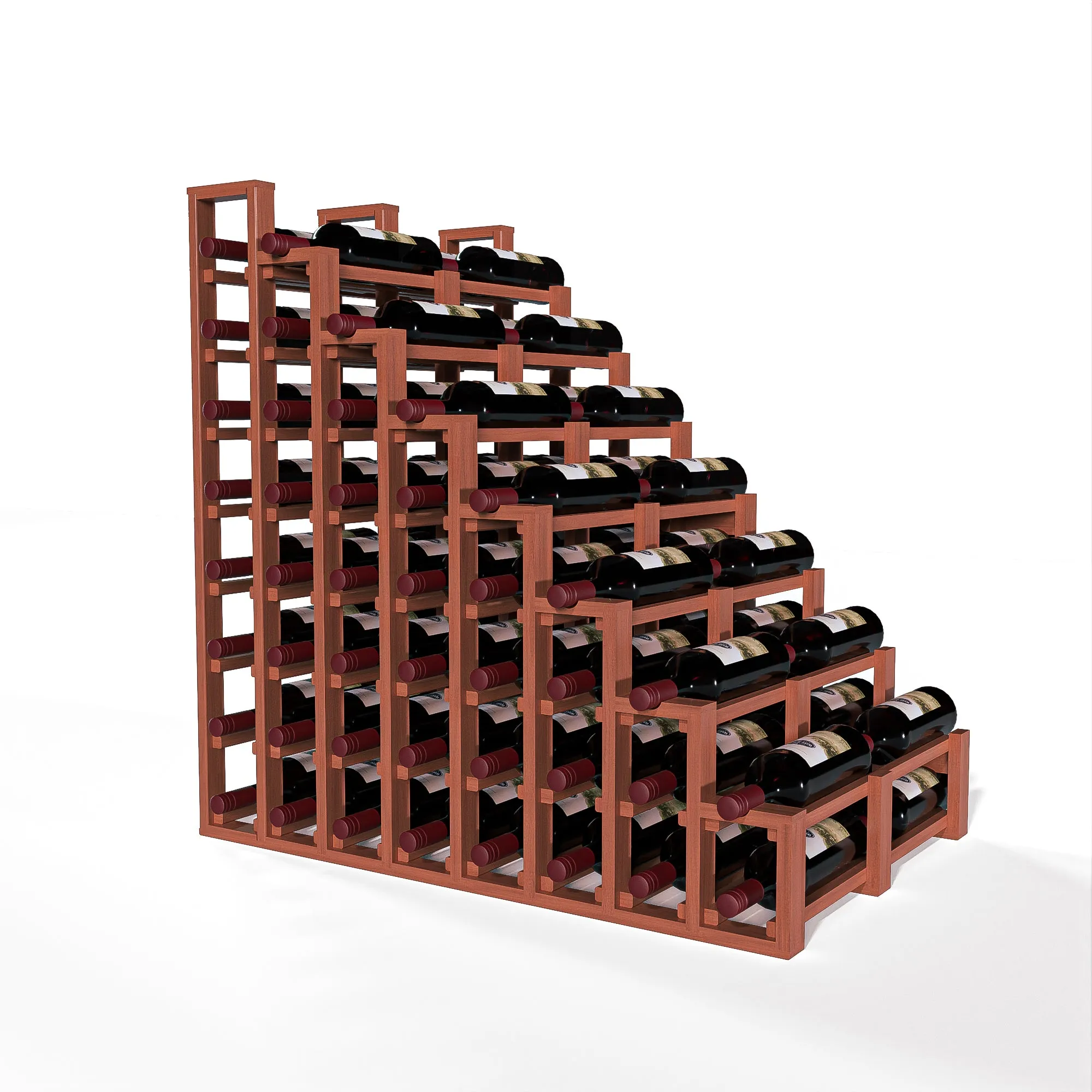 GrandCellar™ - 8 Column Full-Depth Double Deep Waterfall - 36"