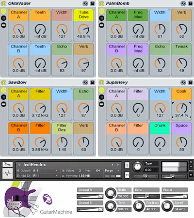 GuitarMachine | A Guitar-based Sound Design Toolbox