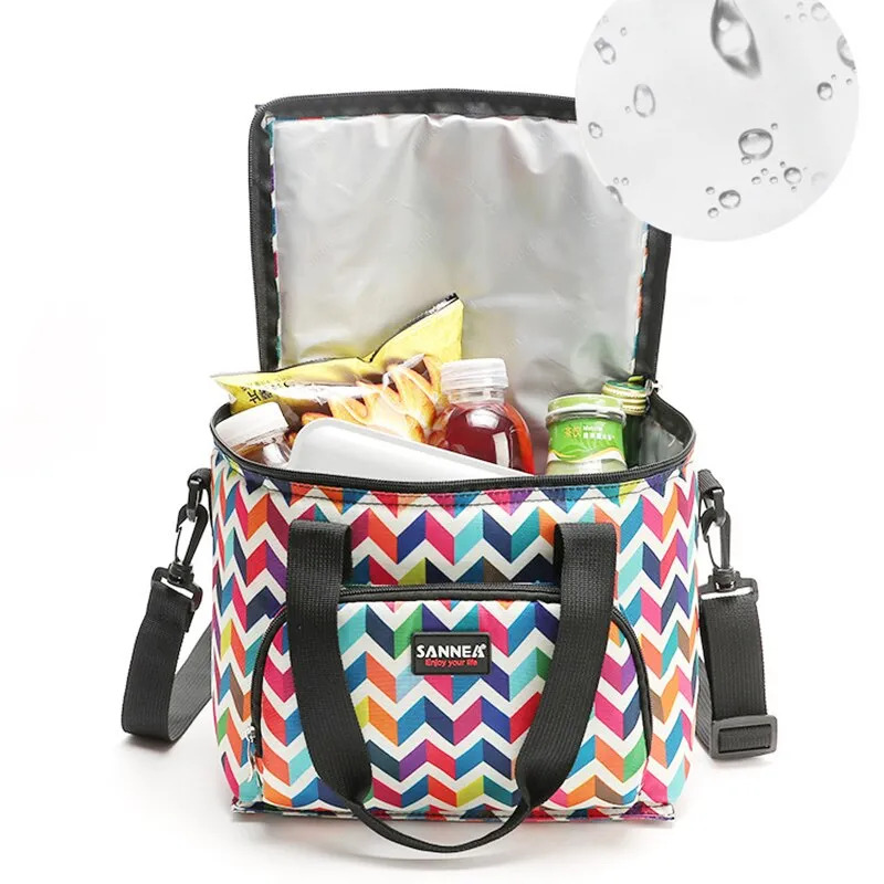 GUMST 10L Folding Waterproof Insulated Beach Cooler Bag for Fresh Food and Chilled Drinks