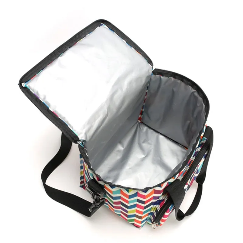 GUMST 10L Folding Waterproof Insulated Beach Cooler Bag for Fresh Food and Chilled Drinks