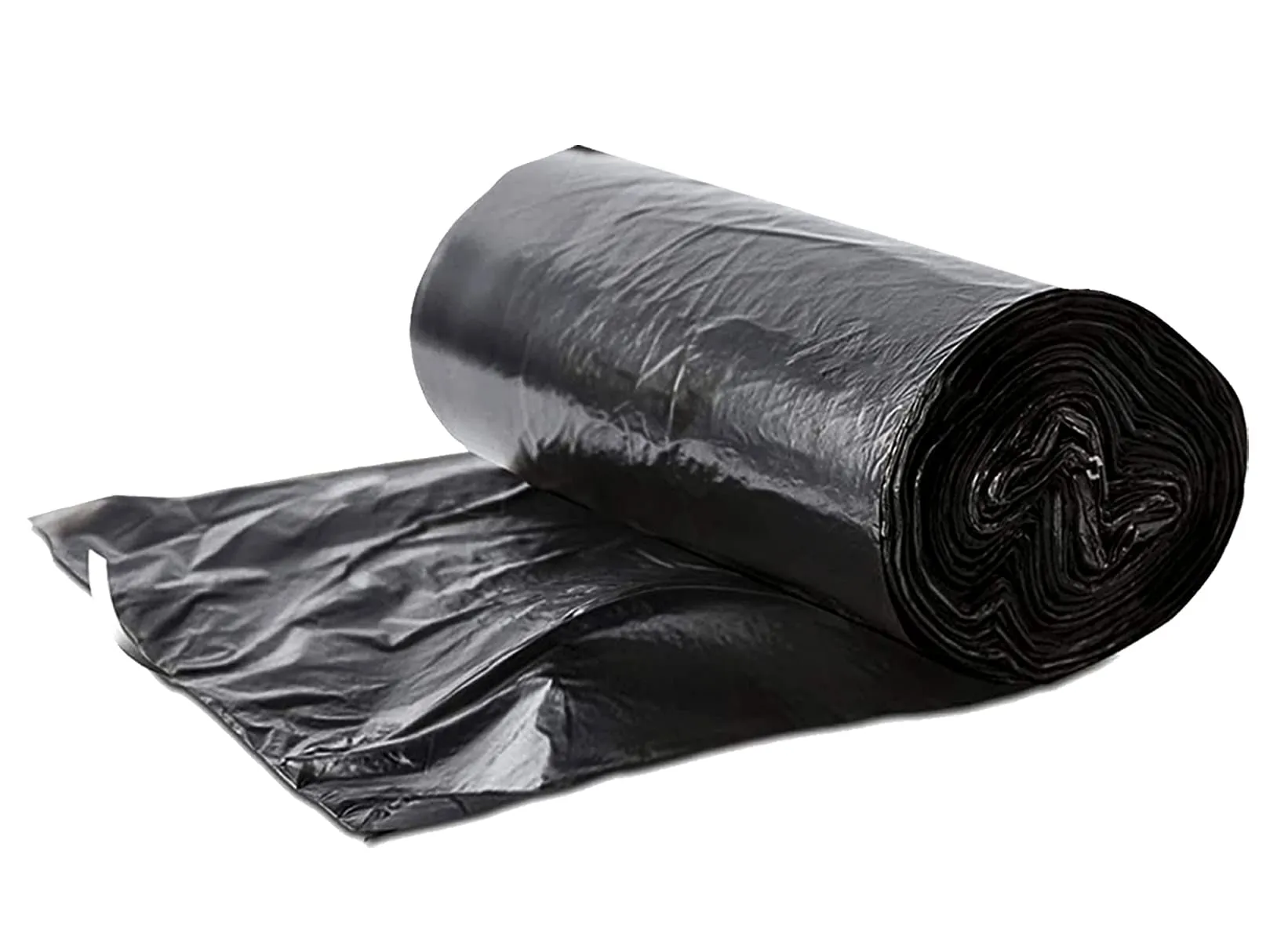 Heart Home (Medium) Eco - Friendly 7 LTR Dustbin Bags - (60 Pcs) Leakproof | Odour Free | Strong Garbage Bags - For Trash And Waste - Dustbin Covers For Kitchen (21 x 19 Inches) (Black)