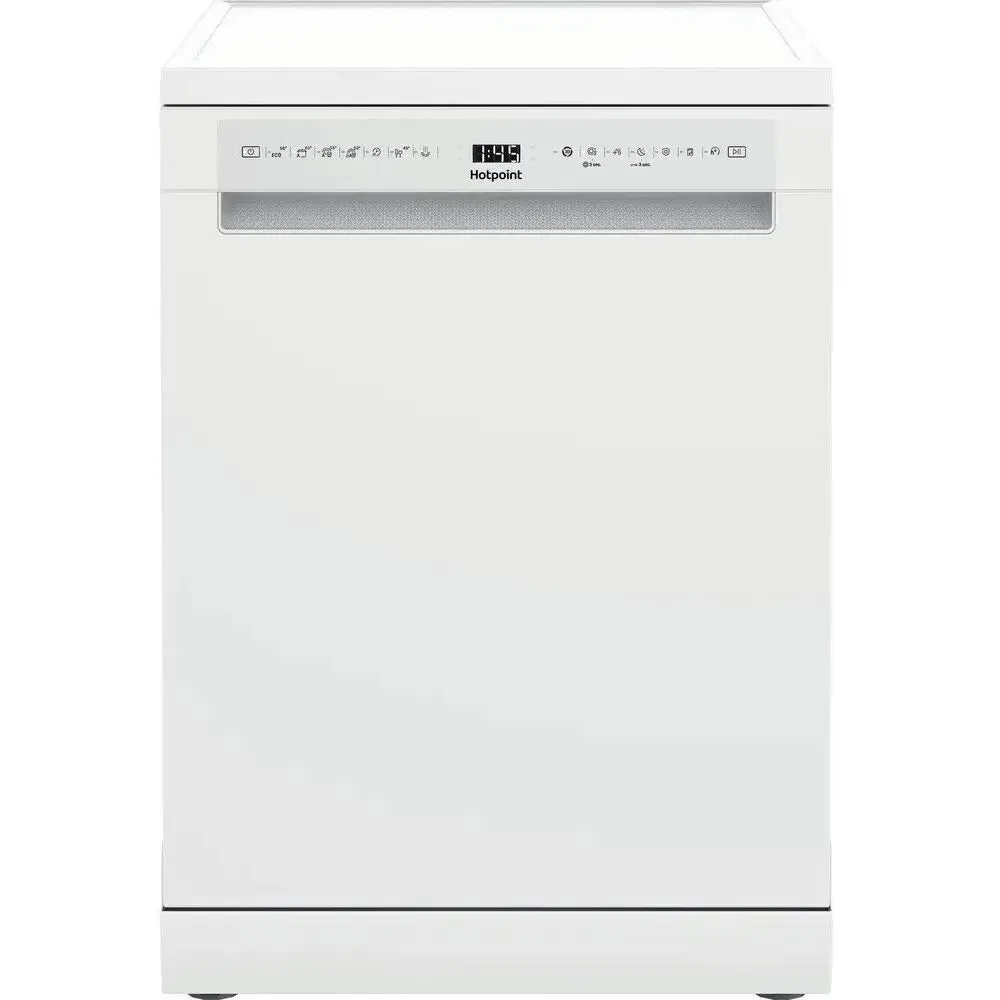Hotpoint H7FHS41 Dishwasher, ActiveDry, 15 Place Settings, 60cm Wide - White
