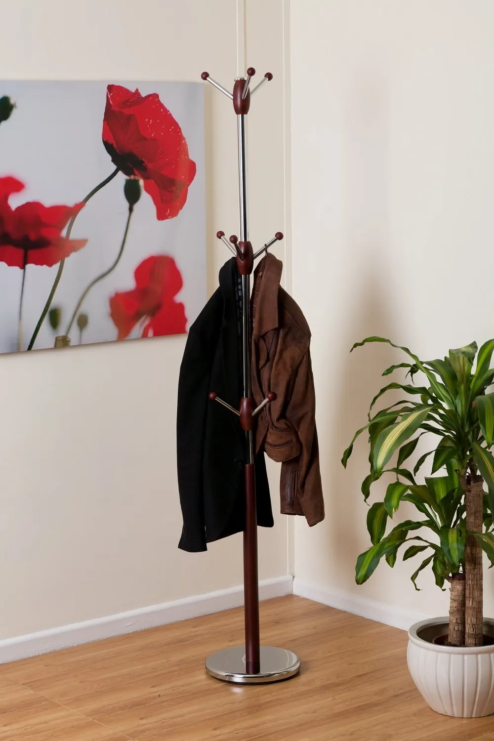 Jasper Premium Free-Standing Coat Rack Stand