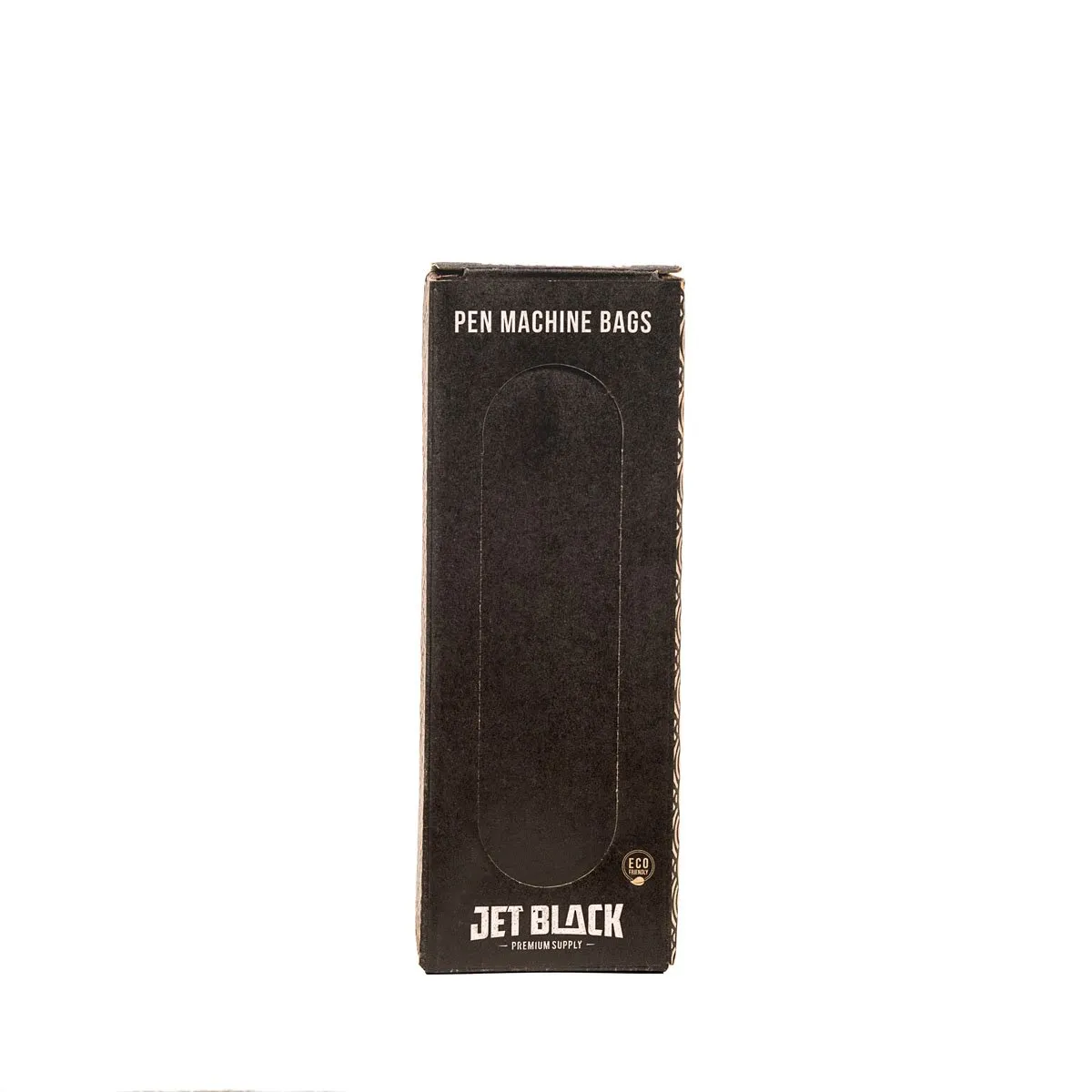 Jet Black - Eco-Friendly Disposable Pen Machine Bags - 2" x 6" 200ct
