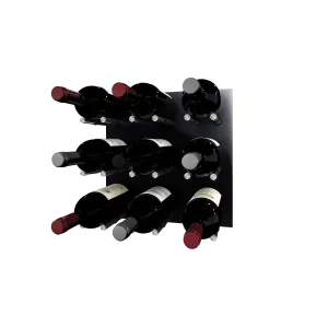 Kessick Wine as Art 14" x 14" High Gloss Panel Wine Rack