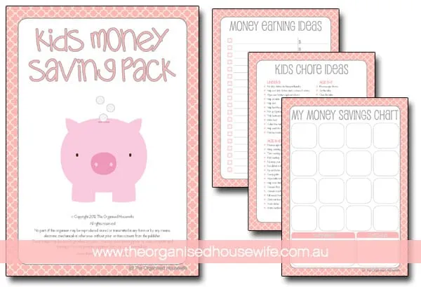 Kids Money Savings Pack