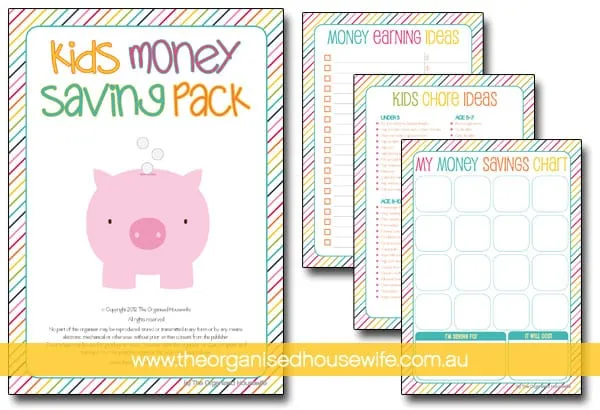 Kids Money Savings Pack