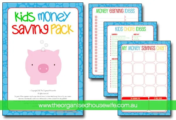 Kids Money Savings Pack