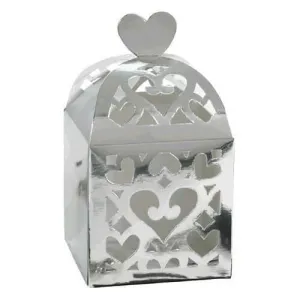 Lantern Gift Boxes - Silver