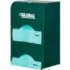 Pet Waste Plastic Bags With Tie-Handles, Green, 400 Bags Per Roll