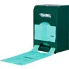Pet Waste Plastic Bags With Tie-Handles, Green, 400 Bags Per Roll