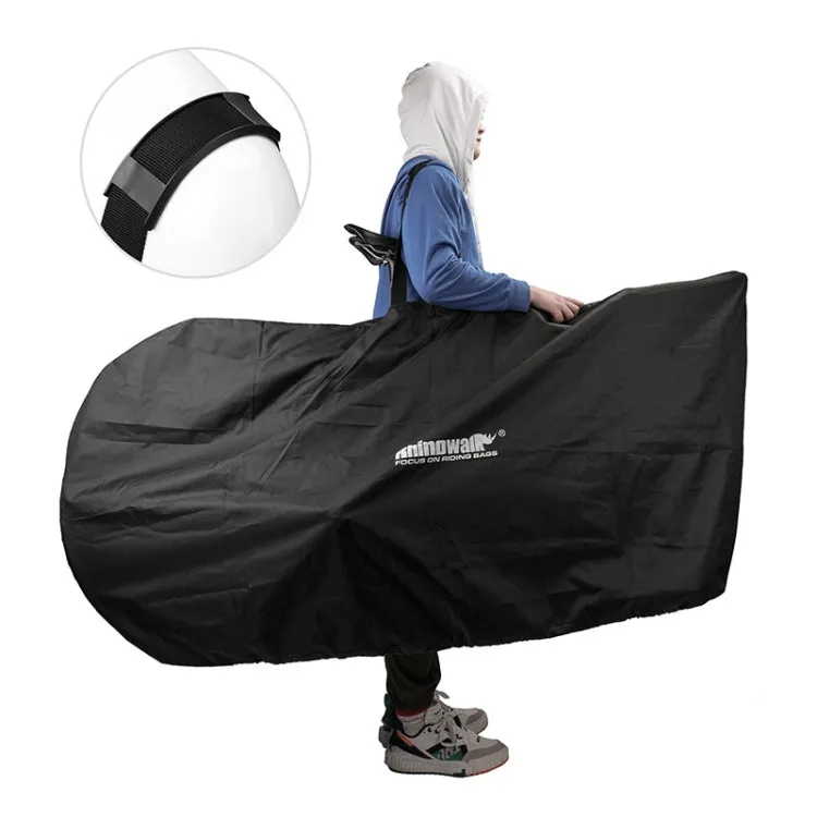 Rhinowalk RM262 26-27.5 Inch Mountain Bike Convenient Storage Bag(Black)