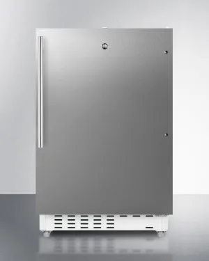Summit ALRF48SSHV 21" Wide Built-in Refrigerator-freezer, ADA Compliant