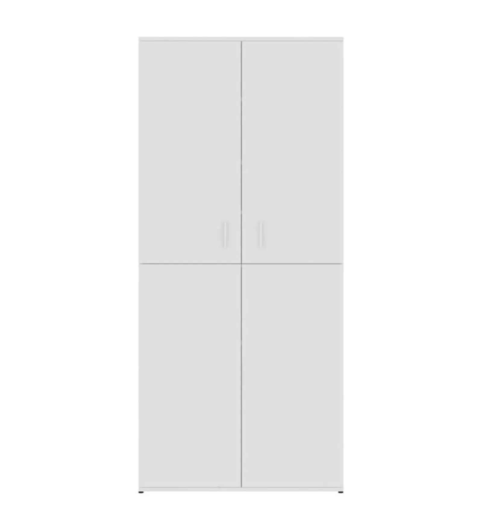 Toria Shoe Rack in Frosty White Finish