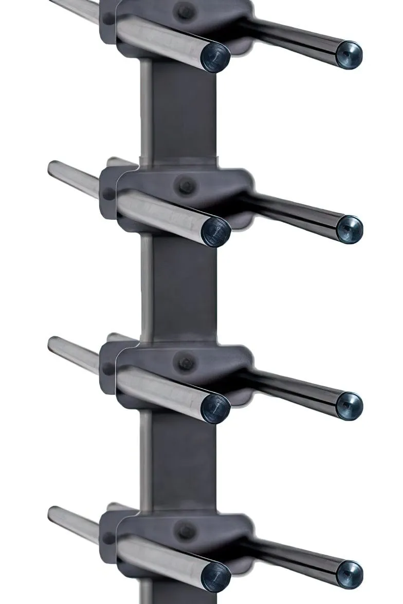 Vino Series Rails Floating Wine Rack Frame Kit, Double Sided Floor-to-Ceiling (40-120 bottles)