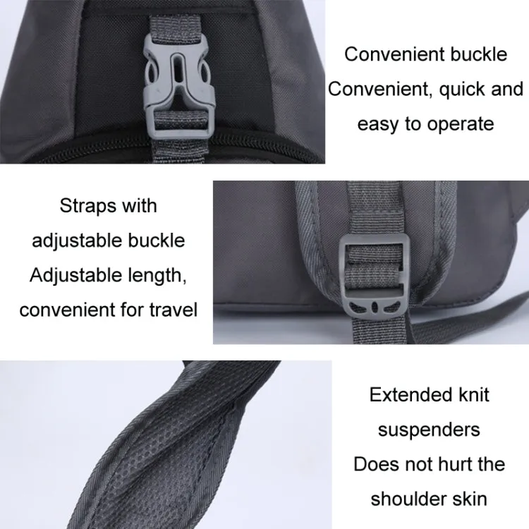 WEIKANI Single Shoulder Diagonal Mini Chest Bag Outdoor Sports Bag(Green)