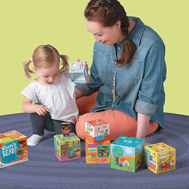 Where's Bear? The Hide and Find Stacking Block Game