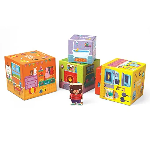 Where's Bear? The Hide and Find Stacking Block Game