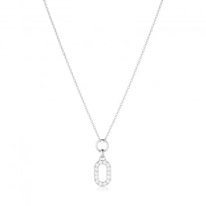 White Zirconia Capizzi Piccolo Necklace SJ-N42230-CZ