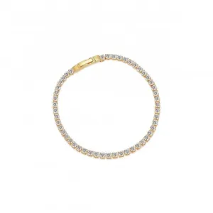 White Zirconia Ellera Grande Bracelet SJ-B2870-CZ-YG