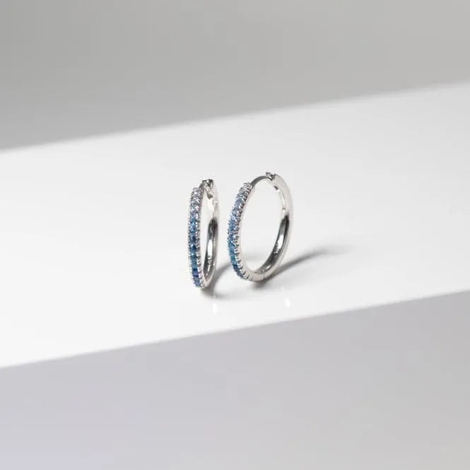 White Zirconia Ellera Grande Earrings SJ-E2869-GBL