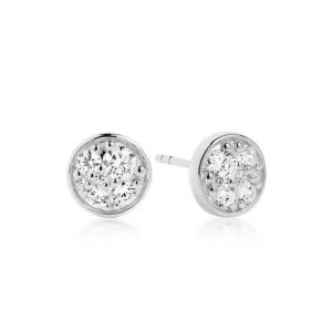 White Zirconia Novara Piccolo Earrings SJ-E1055-CZ