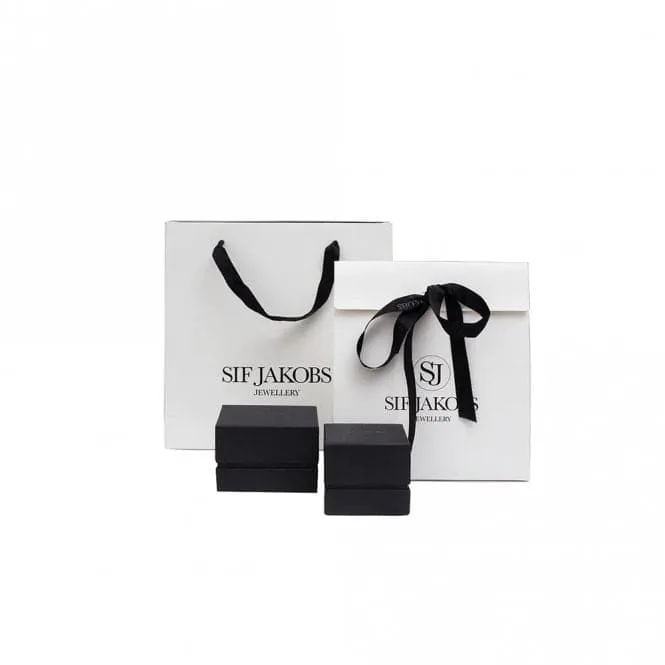 White Zirconia Stella Earring Charm SJ-CH2381-CZ-YG