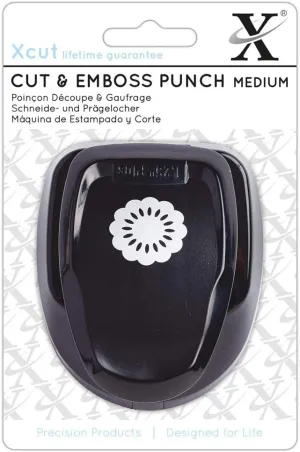 Xcut Cut & Emboss Punch - Medium - Flower (XCU 261004)